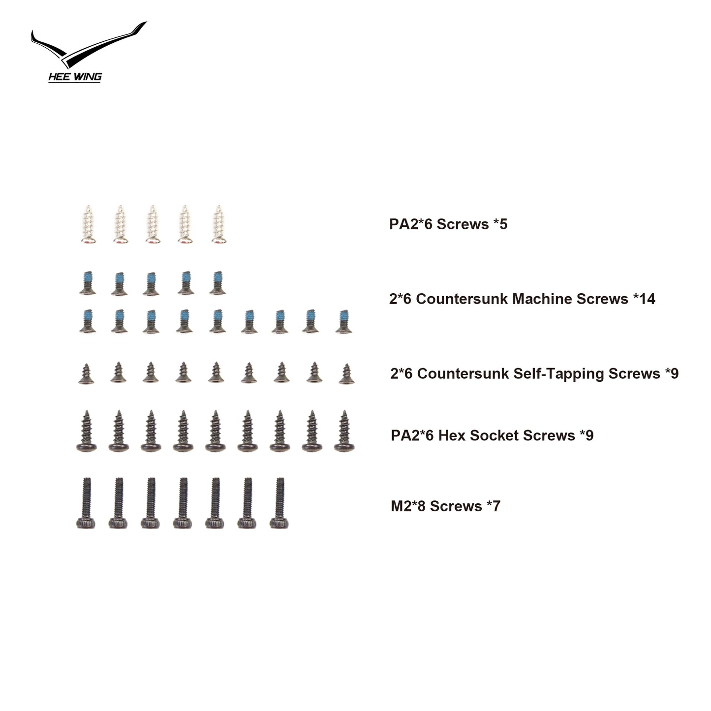 T1 VTOL Screws Bag